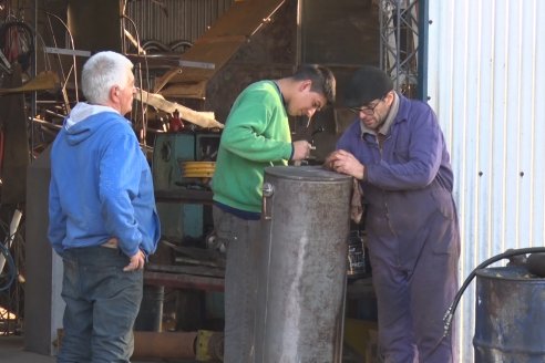 En María Grande trabajan sin pausa en la restauración de 