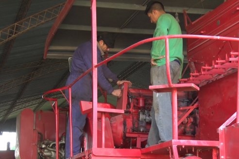 En María Grande trabajan sin pausa en la restauración de 