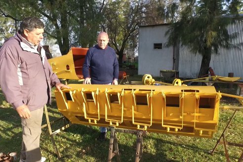 En María Grande trabajan sin pausa en la restauración de 