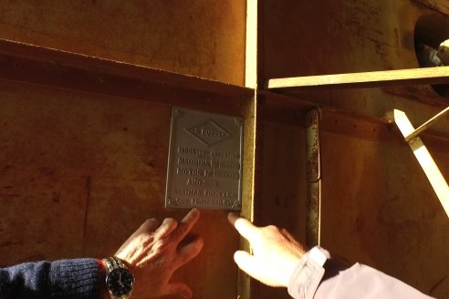En María Grande trabajan sin pausa en la restauración de 