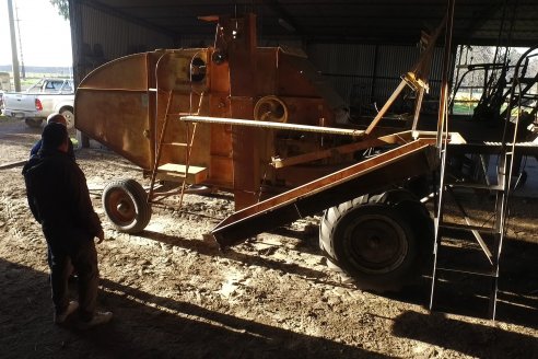 En María Grande trabajan sin pausa en la restauración de 