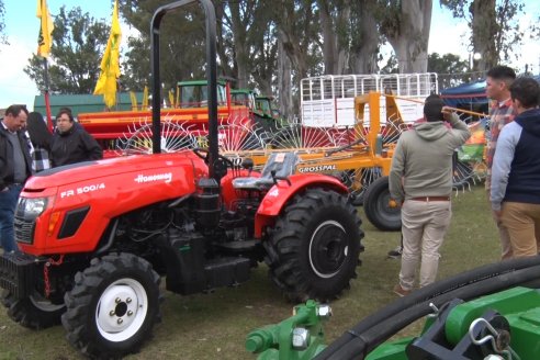 La Estrella Maquinarias jugó de local en la Expo Villaguay con su amplia oferta de fierros