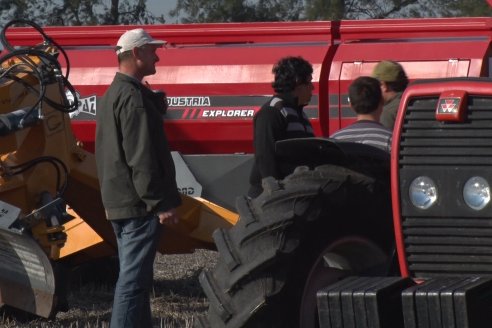 En Hasenkamp se concretó una jornada dinámica de Servi Parts Agromaquinarias