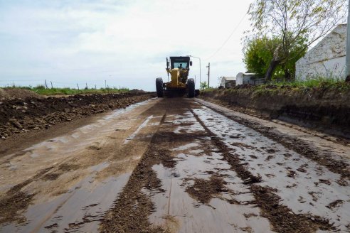 Pavimentan el camino rural entre Santa Rosa y San Rafael