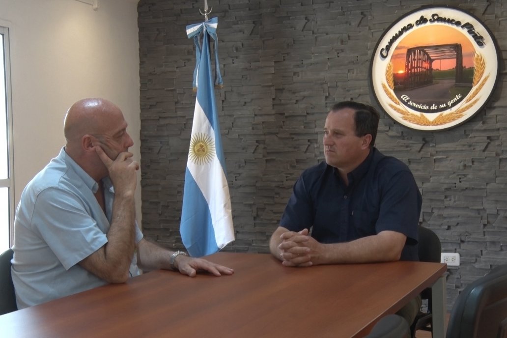 El jefe comunal recibió a Campo en Acción para hablar de gestión y obras rurales El jefe comunal recibió a Campo en Acción para hablar de gestión y obras rurales