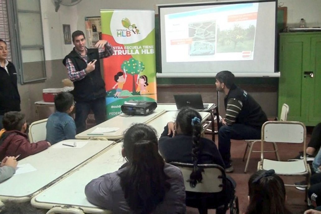 Los talleres se dictaron en escuelas de provincias con producción citrícola.