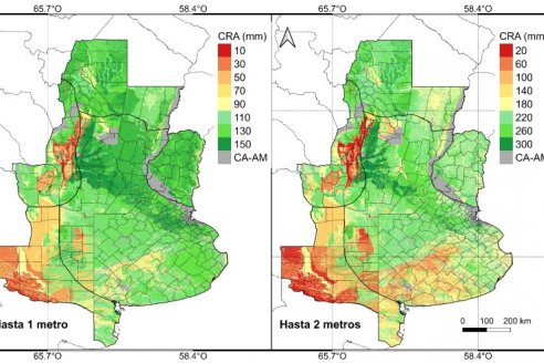 Ponen en mapas la cantidad de agua que puede retener el suelo