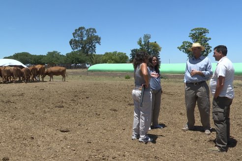 Claudio y Kiara Balla - Productores Pecuarios, Establecimiento El Cholito - Apasionados por el Angus Colorado