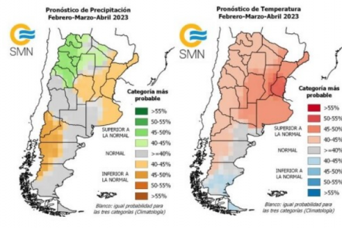 Nadie espera lluvias tupidas sobre el Litoral, al menos hasta fin de abril