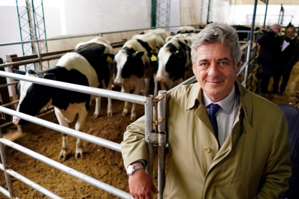 Pino, titular de la Rural, accionó con sus colegas federados y cooperativistas Pino, titular de la Rural, accionó con sus colegas federados y cooperativistas