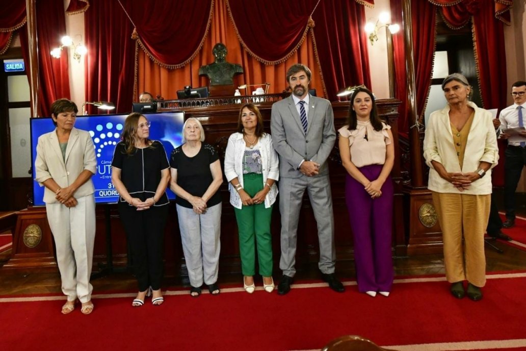 Legislatura reconoció a mujeres vinculadas al campo