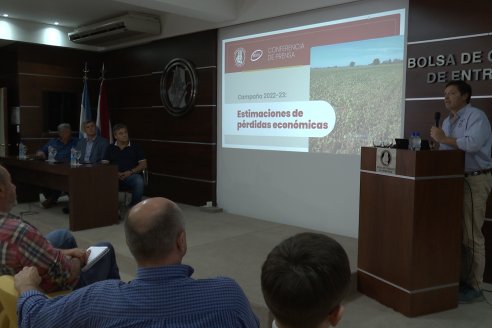 Conferencia en la BolsaCER - Estimaciones de Perdidas Económicas en la Campaña 2022/23 en el agro entrerriano