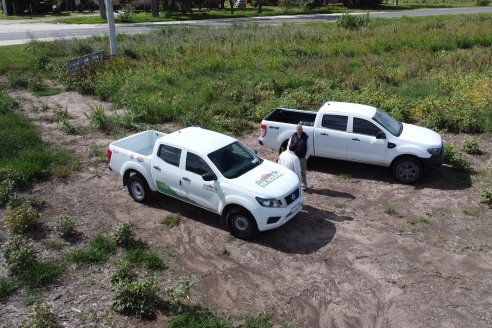 Soja en Rincon del Doll - Dpto Victoria - Recorrida junto al Ing. Esteban Merini