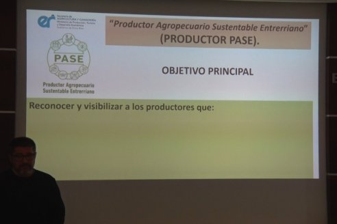 Presentación Programa Productor Agropecuario Sustentable Entrerriano (PASE) - BolsaCER - Paraná