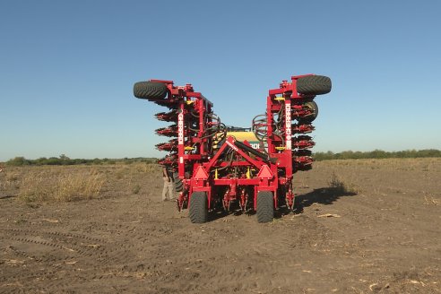 Presentación Sembradora Gherardi G 900 Air Planter - Brondi Maquinarias - Campo Flia. Broder - Distrito Tala, E.Ríos