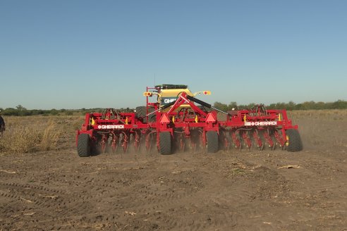 Presentación Sembradora Gherardi G 900 Air Planter - Brondi Maquinarias - Campo Flia. Broder - Distrito Tala, E.Ríos