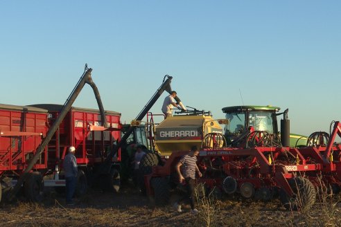 Presentación Sembradora Gherardi G 900 Air Planter - Brondi Maquinarias - Campo Flia. Broder - Distrito Tala, E.Ríos