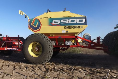 Presentación Sembradora Gherardi G 900 Air Planter - Brondi Maquinarias - Campo Flia. Broder - Distrito Tala, E.Ríos