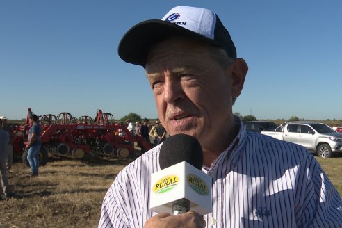 Presentación Sembradora Gherardi G 900 Air Planter - Brondi Maquinarias - Campo Flia. Broder - Distrito Tala, E.Ríos