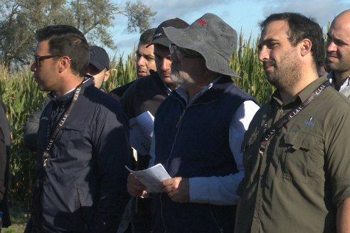 Recorrida y Demostración Ensayo Comparativo de Rendimiento de Maíz Tardío del CIAV