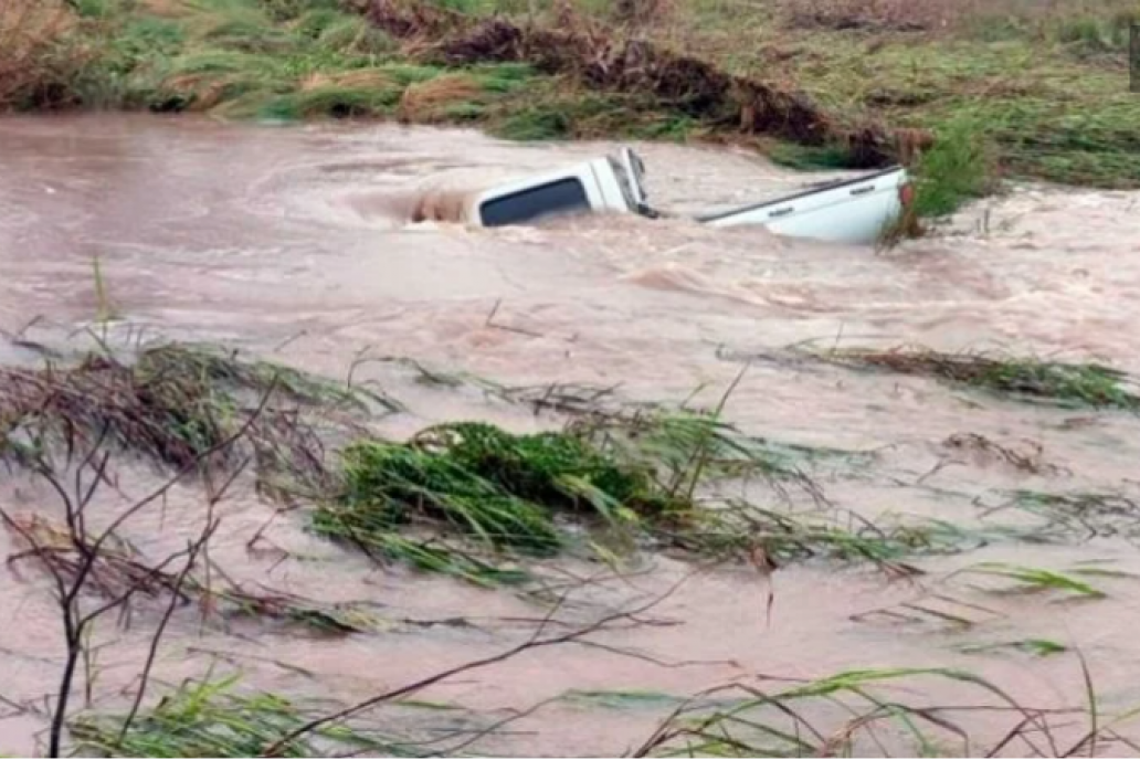 La tragedia sucedió en la calzada de un arroyo desbordado La tragedia sucedió en la calzada de un arroyo desbordado