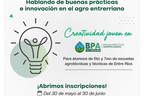 Concurso 2023: Hablando de buenas prácticas e innovación en el agro entrerriano