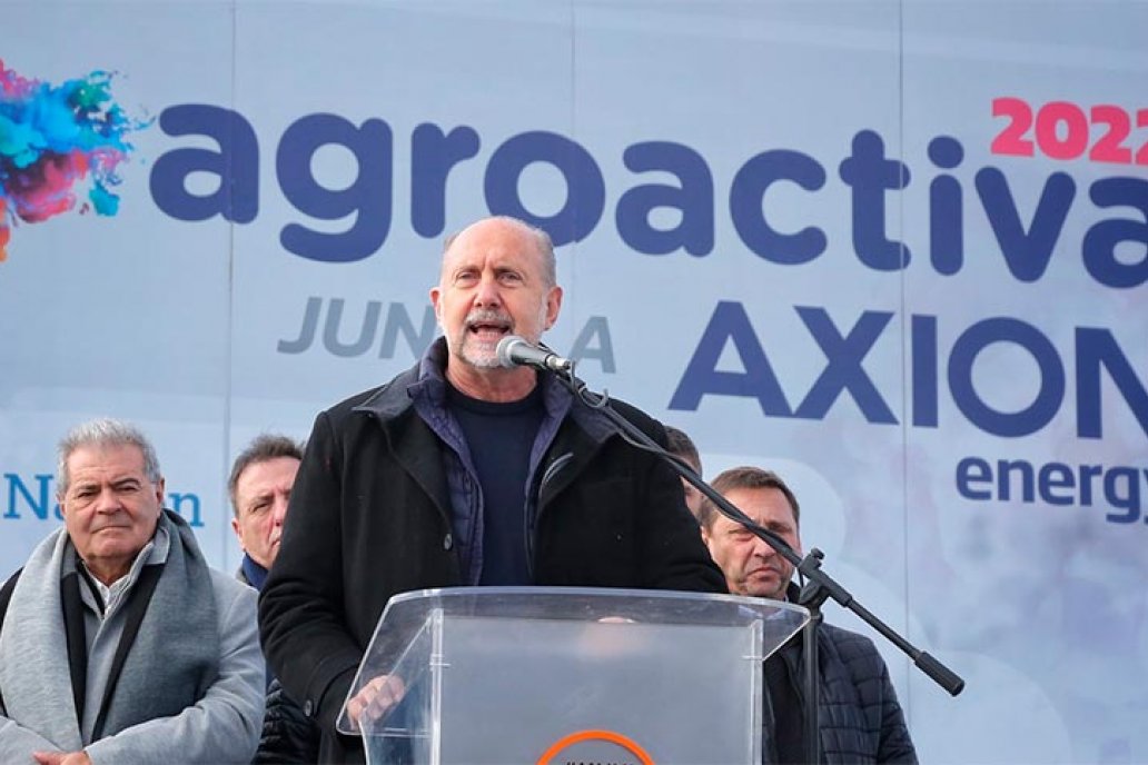 El mandatario santafesino aceleró con la radicación del laboratorio.