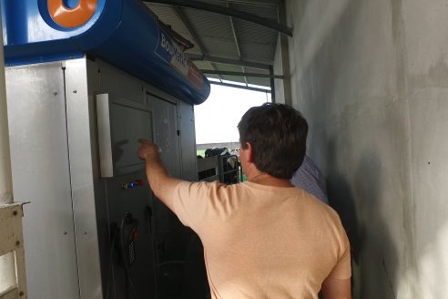 Visita al tambo robotico de los Hermanos Kemerer - Aldea San Rafael, Entre Rios