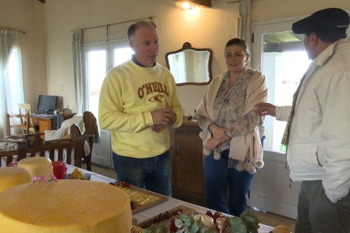 Visita a Tambo-Queseria Lacteos La Antonieta - Lucas Sur - Entre Ríos