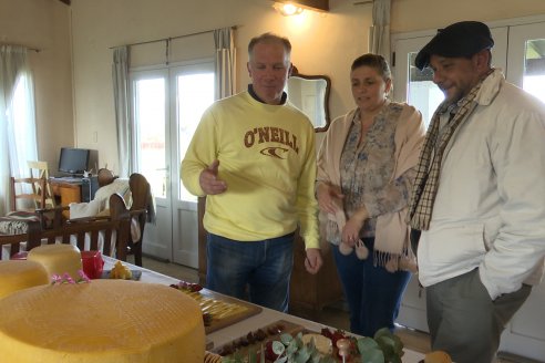 Visita a Tambo-Queseria Lacteos La Antonieta - Lucas Sur - Entre Ríos