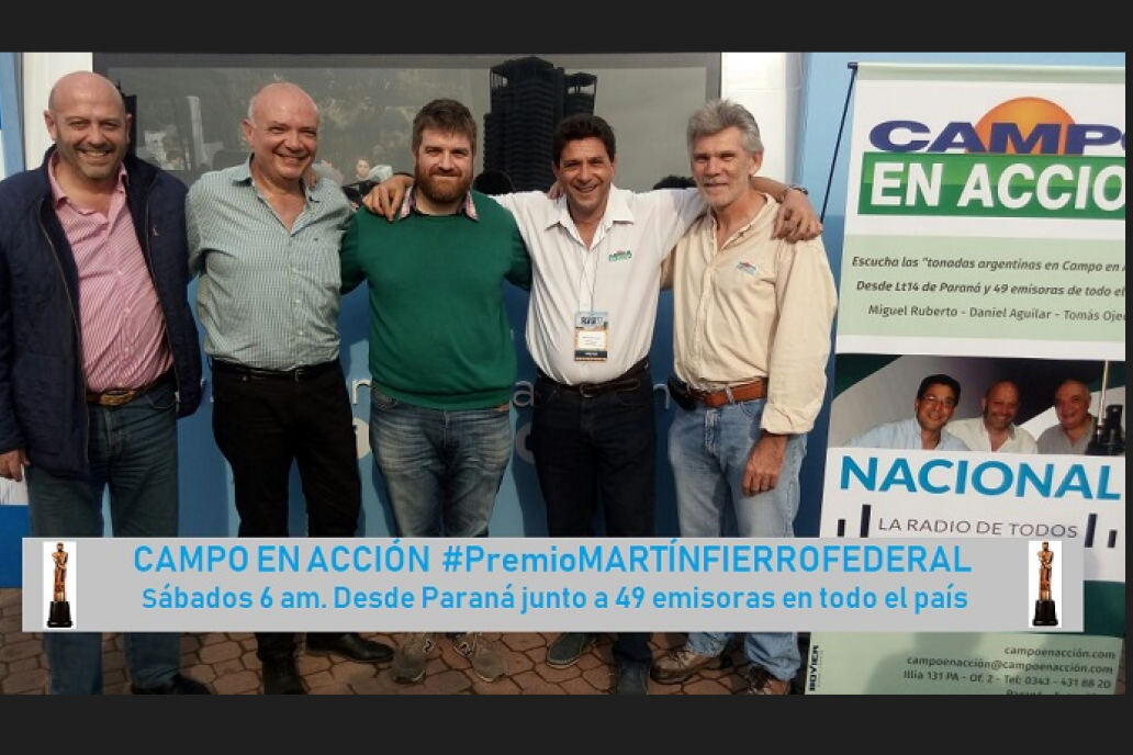 Radio Nacional, el hogar de Campo en Acción desde hace 20 años.