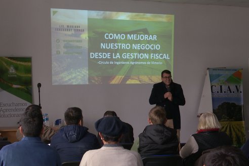 Jornada de Capactitación Anual 2023 del Circulo de Ingenieros Agrónomos de Victoria CIAV