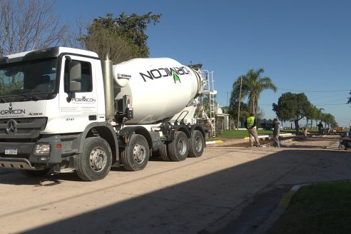 Reccorida por el Municipio de Sauce Pinto - Avances en la obra pública