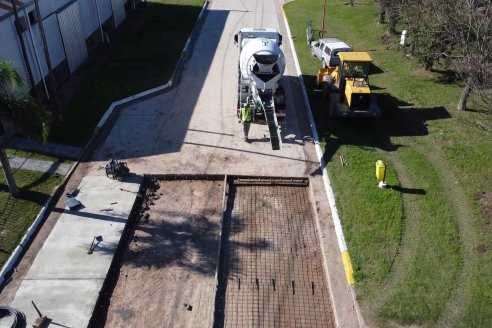 Reccorida por el Municipio de Sauce Pinto - Avances en la obra pública