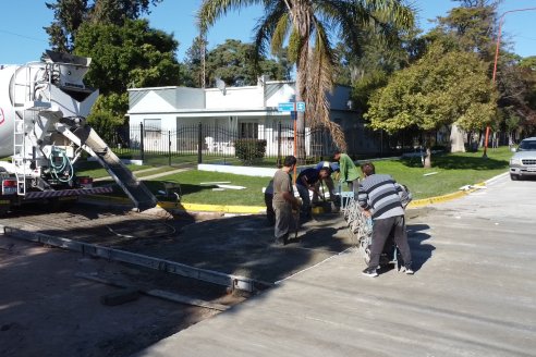 Reccorida por el Municipio de Sauce Pinto - Avances en la obra pública