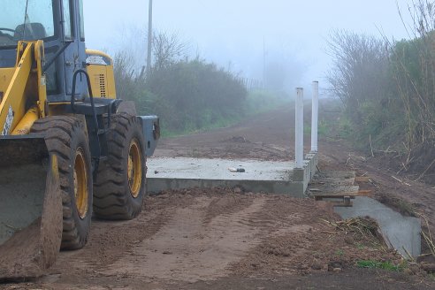 Reccorida por el Municipio de Sauce Pinto - Avances en la obra pública