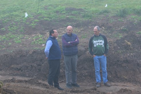 Reccorida por el Municipio de Sauce Pinto - Avances en la obra pública