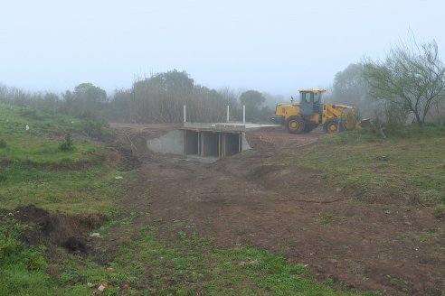 Reccorida por el Municipio de Sauce Pinto - Avances en la obra pública