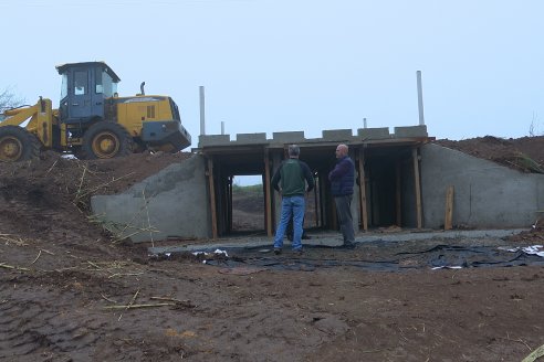 Reccorida por el Municipio de Sauce Pinto - Avances en la obra pública