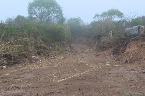 Reccorida por el Municipio de Sauce Pinto - Avances en la obra pública