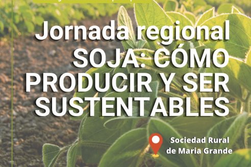 Jornada regional sobre producción sustentable de soja