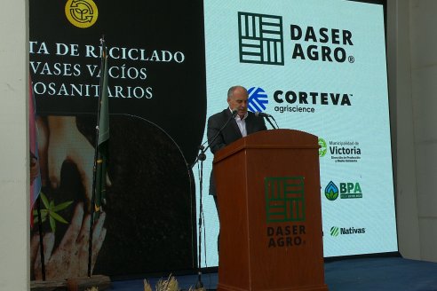 DASER AGRO: Inauguración de la Primera Planta de Reciclado de Envases Vacíos de Fitosanitarios de Entre Ríos