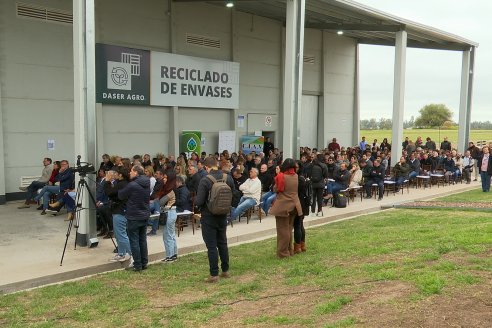 DASER AGRO: Inauguración de la Primera Planta de Reciclado de Envases Vacíos de Fitosanitarios de Entre Ríos