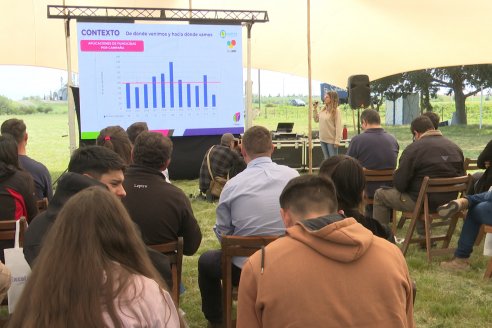 Jornada a Campo de Sumitomo-Chemical y Agrofe Campo - Presentación de Excalia Max en Victoria