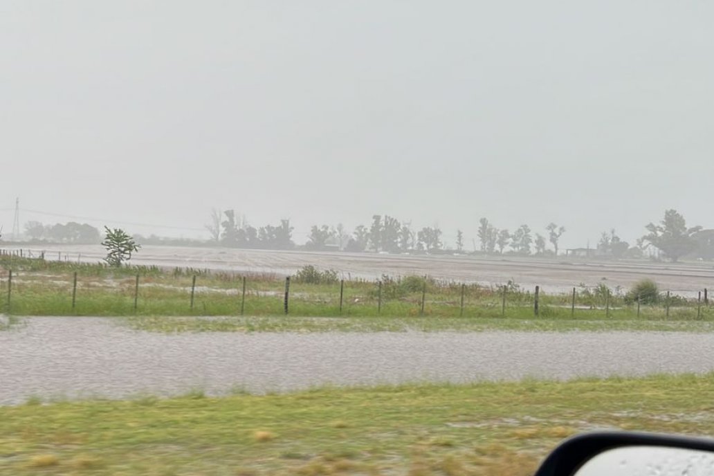 Superiores a lo normal. Sobre la región del Litoral (Fotos Grupo Lluvia)