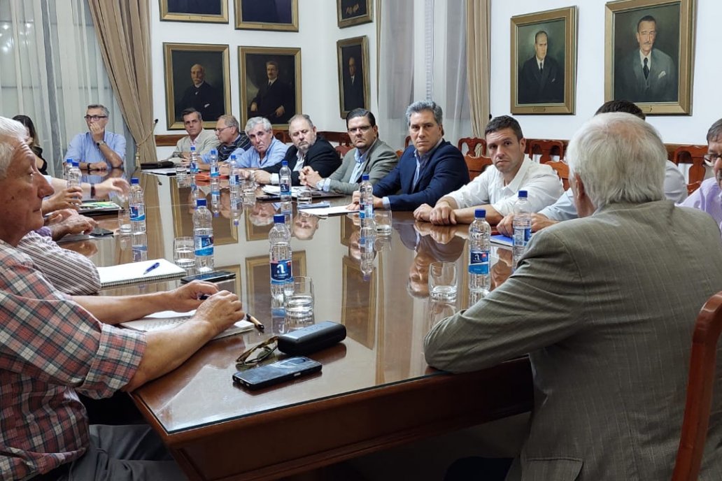 El encuentro se concretó en la sede del gobierno entrerriano.
