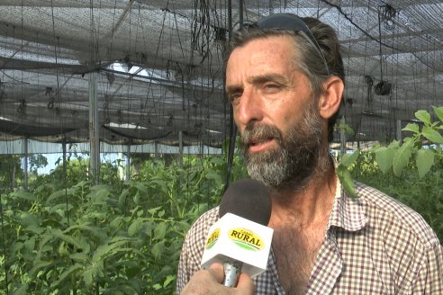 Germán Liendo: “Trabajar la huerta es duro, hay calor, frío y lluvias, pero con eficiencia se puede vivir de esto”