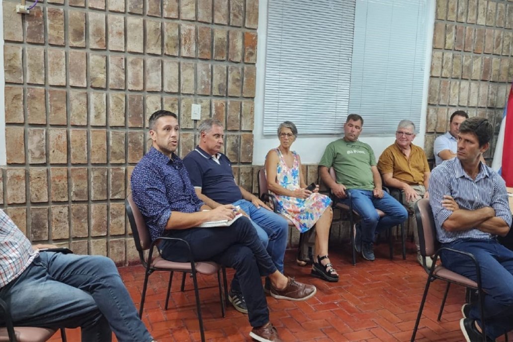 Martín Sieber, productor, veterinario y director de Ganadería, busca acuerdos.