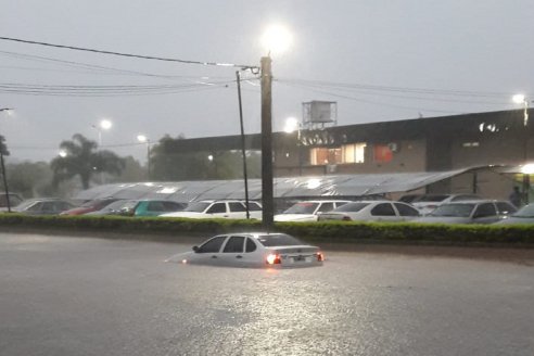 Evacuados e intransitabilidad en caminos y rutas son el signo del alerta meteorológico entrerriano