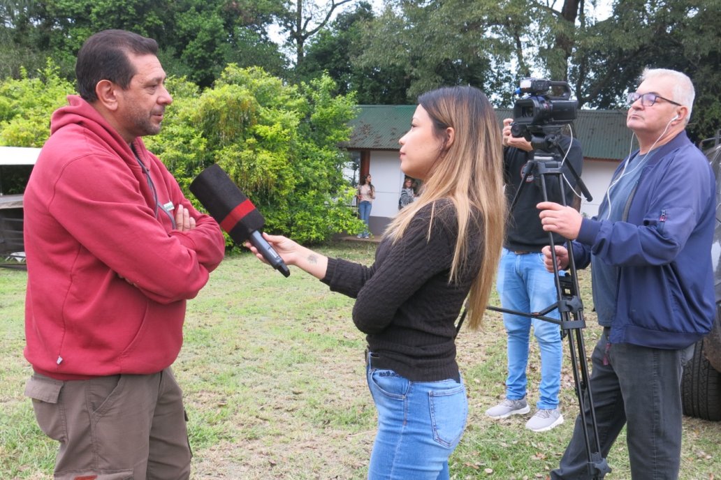 Daniel Aguilar, de Campo en Acción, requerido por cronistas de Posadas.